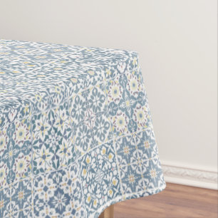 Nappe Carreaux Méditerranéens, Marocains, Majolique, Azu