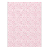 Nappe Carreaux ornés en rose (Devant)