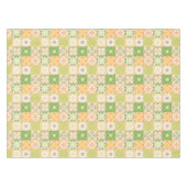 Nappe Carreaux ornés en vert et jaune (Devant (Horizontal))