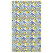 Nappe Carreaux siciliens, citrons, majolica (Devant)