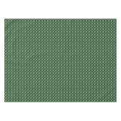 Nappe Carreaux verts de la forêt tissée (Devant (Horizontal))