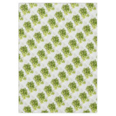 Nappe carrée à motif de raisins verts (Devant)