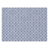 Nappe Carrelage bleu et blanc marocain Motif (Devant (Horizontal))