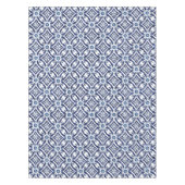 Nappe Carrelage bleu et blanc marocain Motif (Devant)