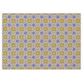 Nappe Carrelage méditerranéen, majolica, Sicilienne, (Devant (Horizontal))