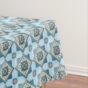 Nappe Carrelage méditerranéen, Portugais, Azulejo, Majol