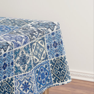 Nappe Carrelage méditerranéen, Portugais, Azulejo, Majol