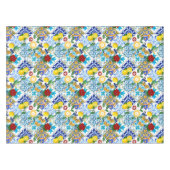 Nappe Carrelage, mosaïque, azulejo, couette, Portugais,  (Devant (Horizontal))