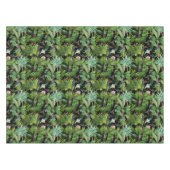 Nappe Carrelage, tropical, fleurs, oiseaux, colibri, (Devant (Horizontal))