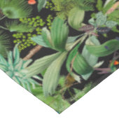 Nappe Carrelage, tropical, fleurs, oiseaux, colibri, (Angle)