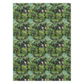 Nappe Carrelage, tropical, fleurs, oiseaux, colibri, (Devant)
