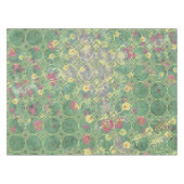 Nappe Carrelage vert floral (Devant (Horizontal))