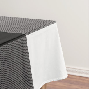Nappe Carrés à carreaux noirs et blancs Buffalo Plaid