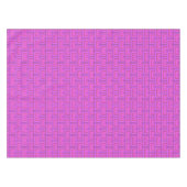 Nappe Carrés à rayures roses motif (Devant (Horizontal))