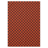 Nappe Carrés du visage Citrouille d'Halloween (Devant)