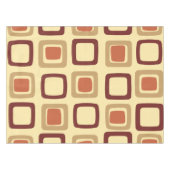Nappe Carrés modernes du milieu du siècle (Devant (Horizontal))