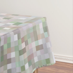 Nappe Carrés pastel