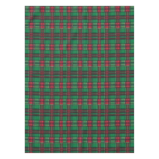 Nappe Carrés verts et rouges (Devant)
