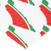 Nappe Carte de Palestine Watermelon Symbole de la libert (Angle)