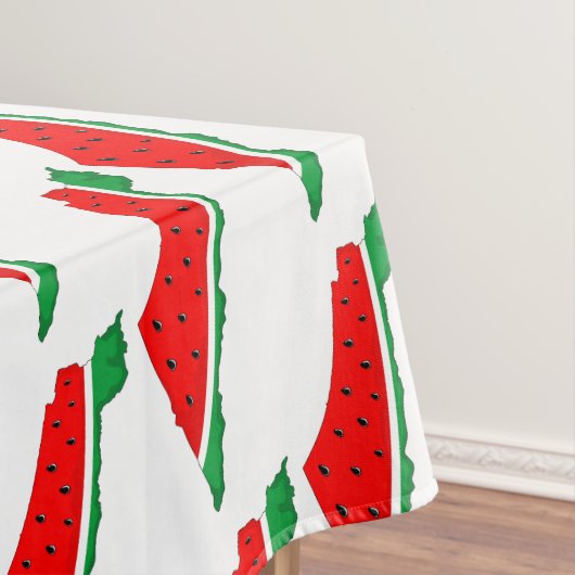 Nappe Carte de Palestine Watermelon Symbole de la libert (In Situ)