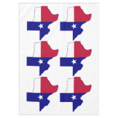 Nappe Carte du drapeau du Texas (Devant)