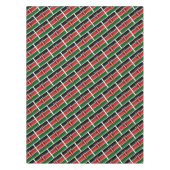 Nappe CARTE DU DRAPEAU KENYA Style Patriotique (Devant)