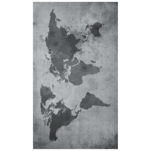 Nappe Carte du monde (Devant)