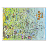 Nappe Carte du pays de Texas Hill (Devant (Horizontal))