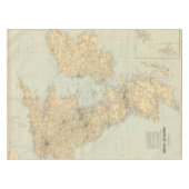 Nappe Carte ferroviaire, îles britanniques (Devant (Horizontal))