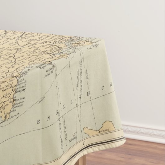 Nappe Carte ferroviaire, îles britanniques (In Situ)