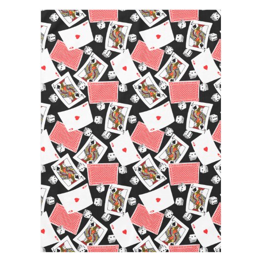Nappe Cartes et dés (Devant)