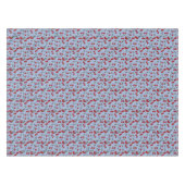 Nappe Cartoon mignon rouge cerise baies vert feuille ble (Devant (Horizontal))