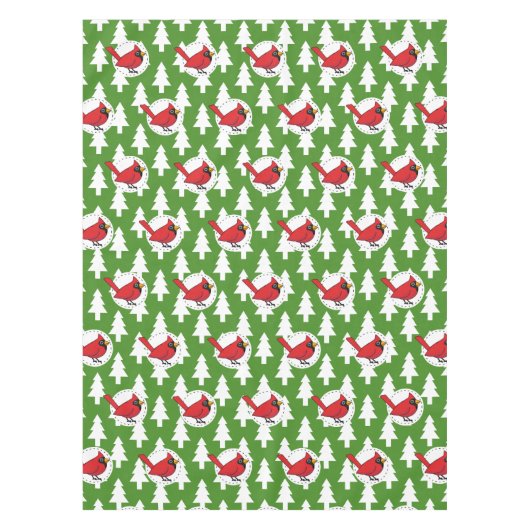 Nappe Cartoon Red Cardinal (Devant)