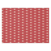Nappe Cartoon Rudolph Motif rouge (Devant (Horizontal))