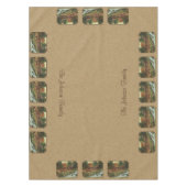 Nappe Cascade de cerfs et de ruisseaux Tan (Devant)