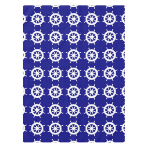 Nappe Casque bleu et blanc de la Marine