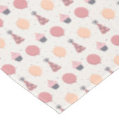 Nappe Casquettes de fête d'anniversaire, ballons, cupcak (Angle)