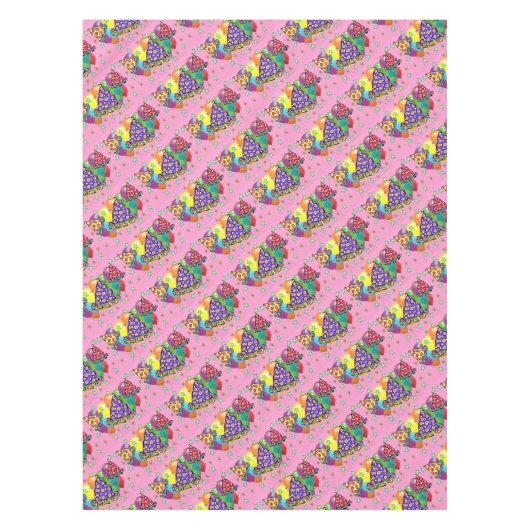 Nappe Casquettes de la fête d'anniversaire (Devant)