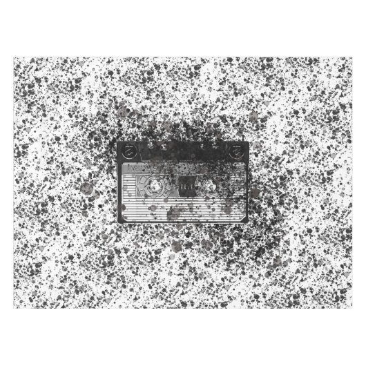 Nappe Cassette audio rétro (Devant (Horizontal))