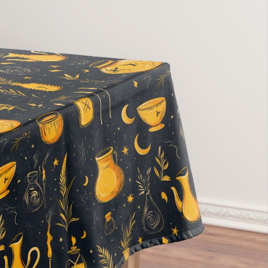 Nappe Cauldrons Et Potions Halloween (In Situ)