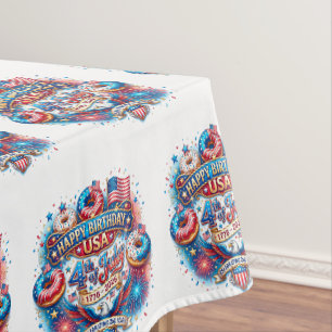 Nappe Célébrez le 250e anniversaire de l'Amérique avec u