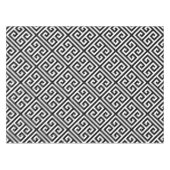 Nappe Célibataire noir et blanc (Devant (Horizontal))