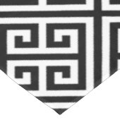 Nappe Célibataire noir et blanc (Angle)