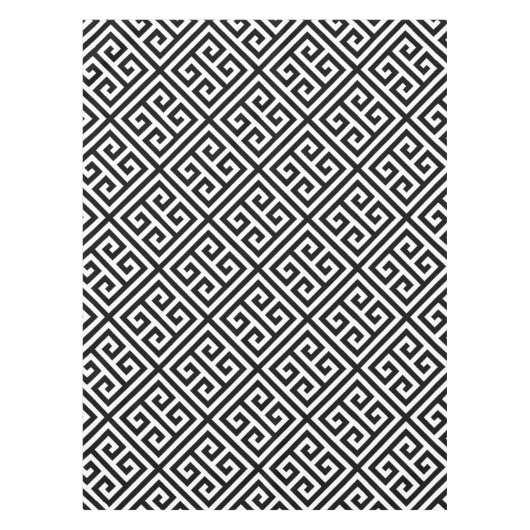 Nappe Célibataire noir et blanc (Devant)