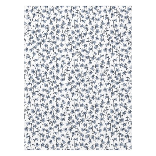 Nappe Cellules bleues, Cloches, Bellflowers (Devant)