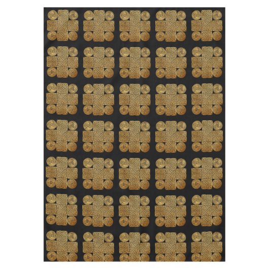 Nappe Celtic Knotwork Cross  (Devant)