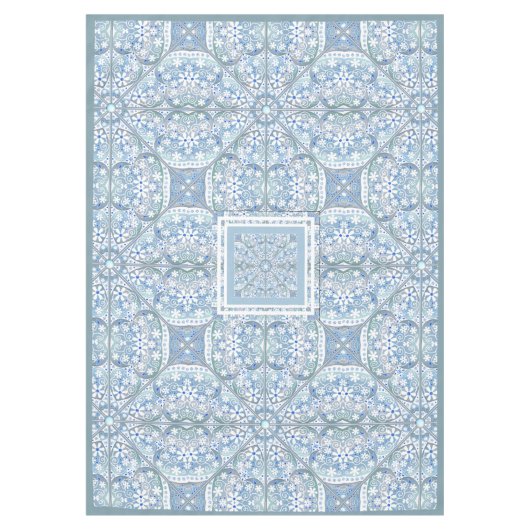 Nappe Céramique Lace Bleu clair (Devant)