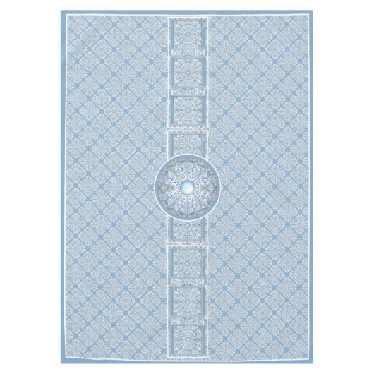 Nappe Céramique Lace Bleu clair (Devant)