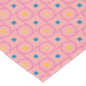 Nappe Cercle de verrouillage rose moderne du milieu du s (Angle)
