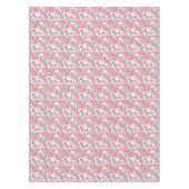 Nappe Cercles avec imprimé léopard gris et rouge (Devant)